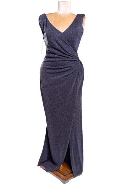 Illusion Wrap Party Prom Bridesmaid Dress