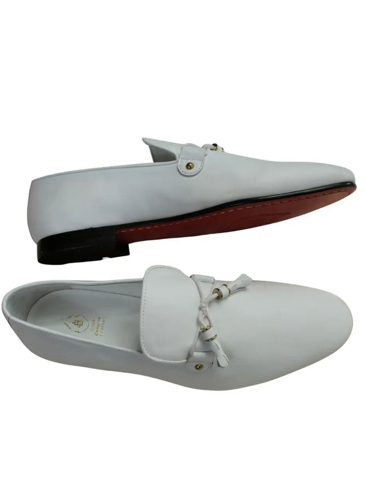 JB Designs Leather Shoes with Tussles - Image 2