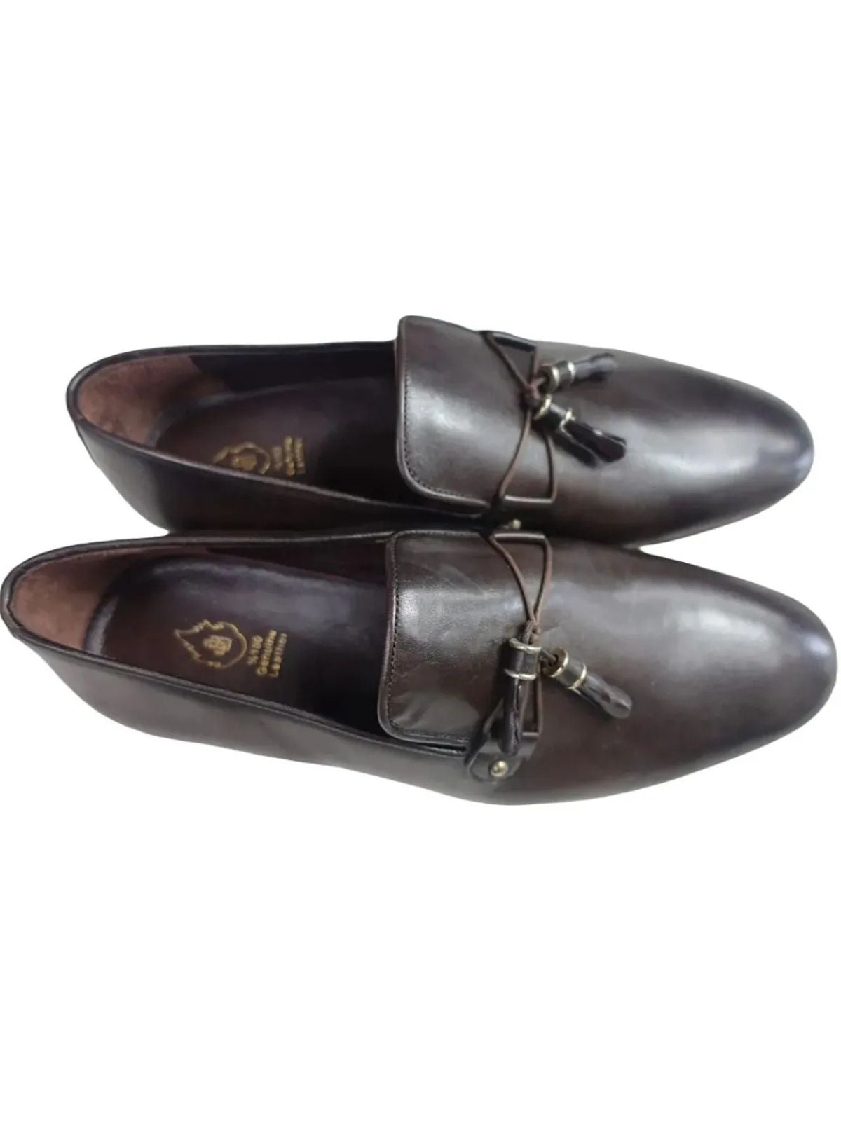 JB Designs Leather Shoes with Tussles - Image 5