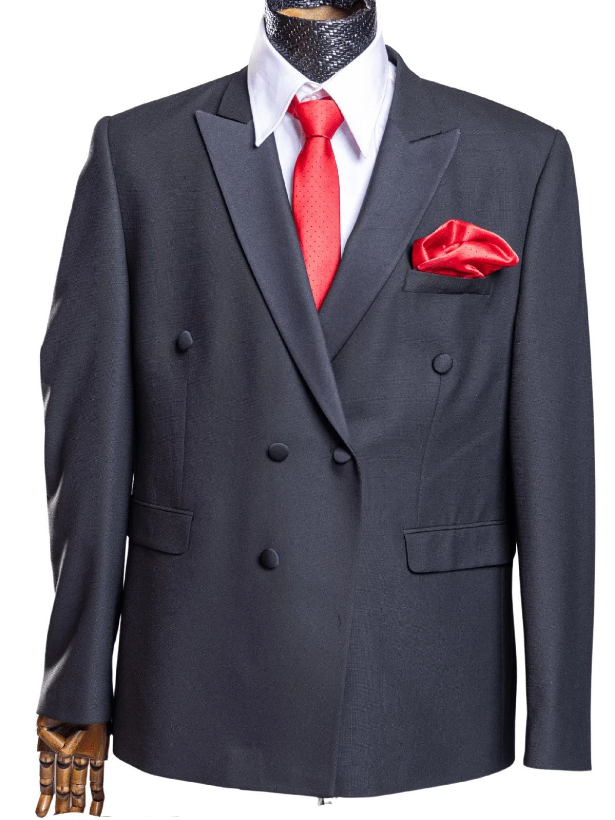 JB Designs Men’s 2pc Double Breasted Suit and Pant Set - Image 2