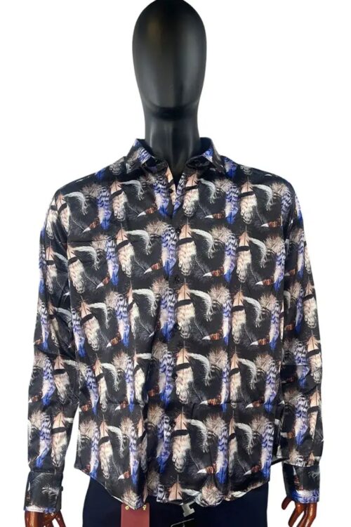 JB Designs Ruffled Feather Shirt