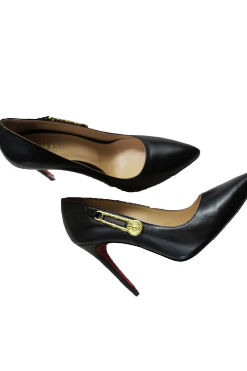 JB Designs Solid Color 4inch Heels with Golden Side Accessories