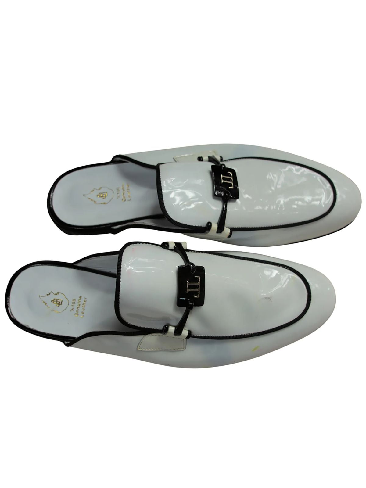 JB Designs Suede Leather Half Shoe Slippers - Image 5