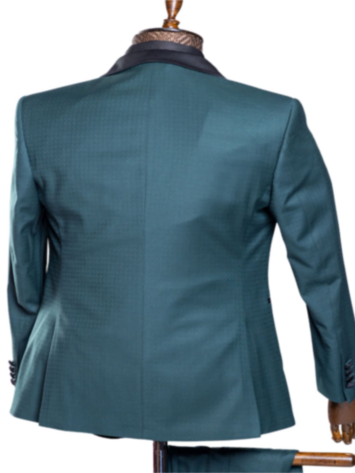 JB Quesste Men’s 3pc Solid Color Slim Fit Suit Set - Image 3
