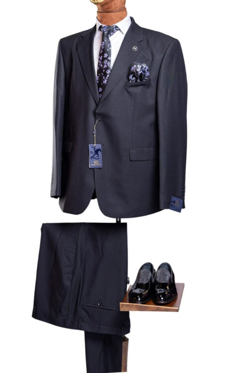 Marco Lorenzo 3pc Slim Fit Suit Set with No Vest