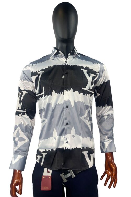 Multicolor LV Diamond Shirt