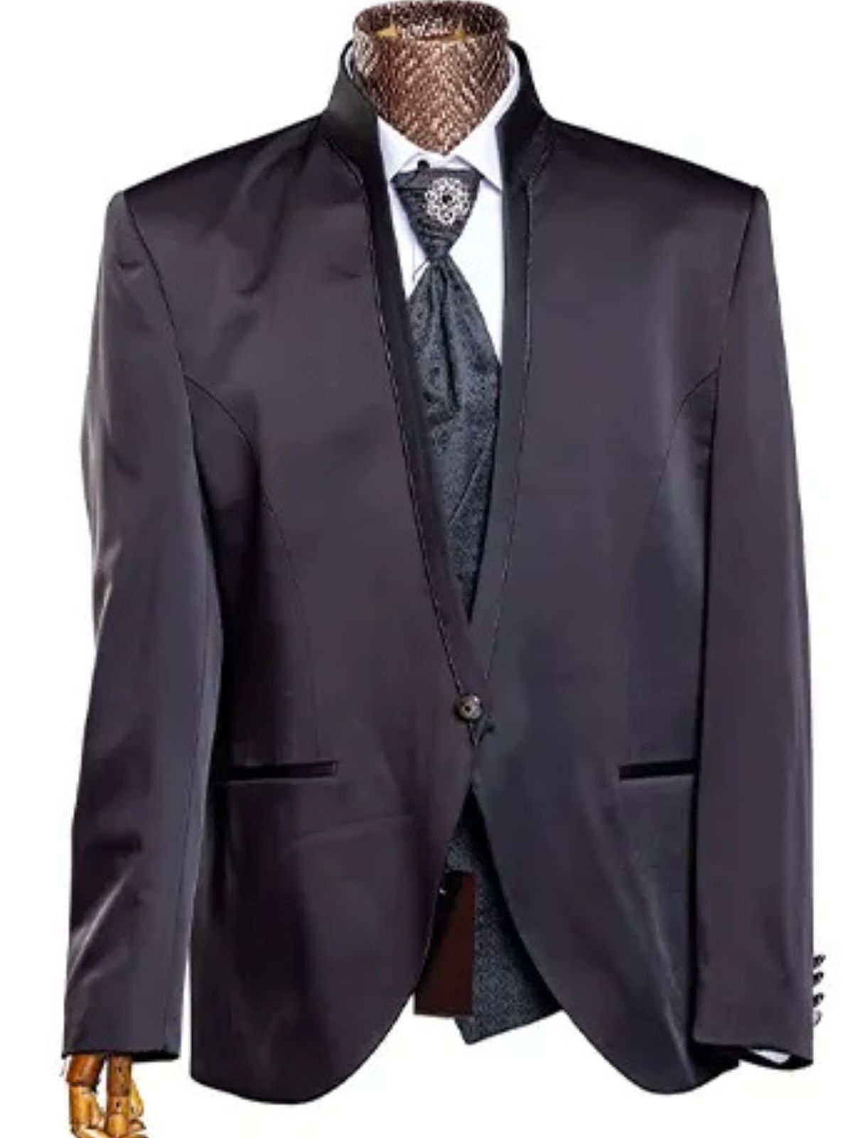 Quesste Single Button Plain Suit Set - Image 2