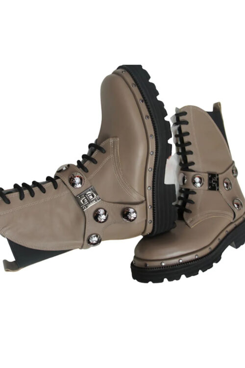 Women’s Lace up Ankle Boot with Buckle